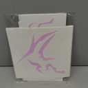 20 Pcs Kpop Theme Temporary Tattoos Cosplay Tattoos Stickers Kpop Themed Cosplay Accessories Holographic Waterproof Tattoo for Party(Purple)