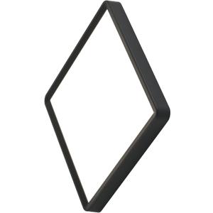 20 Inch Large LED Flush Mount Ceiling Light,45W 4500LM, 3000K/4000K/6000K CCT Selectable,Black Square Low Profile Ceiling Light Firxtue for Bedroom/Kitchen/Living room/Dinning room/Hallway