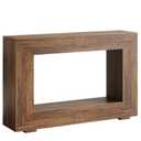 Farmhouse Console Table, 47" Rustic Wood Entryway Sofa Table With Storage