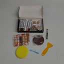 SEISSO Wood Furniture Repair Kit, 6 Oak Colors Wood Fillers 6 Colors Touch Up Markers, with Wood Putty, Wood Polish Wax for Repair Scratches, Stains, Cracks of Laminate, Door, Table, Cabinet, Floor