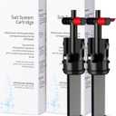 Salt System Cartridge Replacement - Water Treatment Replacement Cartridge for Spas & Hot Tubs, Hot Tub Salt Cartridge for Hot Spring Highlife, Limelight, Up to 4 Months Each, 2Pack