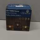 Battery Operated Lamp with Remote Control,Battery Powered Table Lamps with Timer&Replaceable LED Blub,Dimmable Brightness Small Lamp for New Home Gift Decorative Corner Bedroom (Yellow)