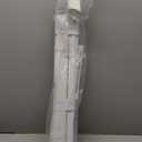 No Tools No Drill Cordless Mini Blinds 22" Wx 36" H, 1" L-Shaped Blades, Horizontal Vinyl Blinds for Indoor Windows, White