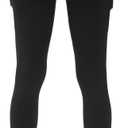 THE GYM PEOPLE Thick High Waist Yoga Pants with Pockets, Tummy Control Workout Running Yoga Leggings for Women (Black, XL)