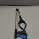 Grabber Reacher Tool, 32" Grabbers for Elderly, Lightweight Extra Long Handy Trash Claw Grabber, Mobility Aid Reaching Assist Tool for Trash Pick Up, Nabber, Litter Picker, Arm Extension (Blue)