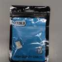 FOPETT USB Receiver, 2.4 GHz Wireless Technology, USB Plug Use for FOPETT 104 Keys Wireless Mouse and Keyboard Sets - White