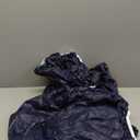 Ruisita 3 Piece Set Picnic Table and Bench Fitted Tablecloth Cover Navy Blue Vinyl Table Cover, 72 Inches
