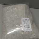 RYB HOME Natural Beige 100% Blackout Linen Curtains for Bedroom 84 inches Long, Thermal Insulated&Privacy Assurd Window Curtains for Living Room Dining Patio Sliding Glass Door, W52 x L84, 2 Panels