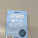 2 x Wine2Go Diamond Silicone Glass