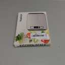 Tcsxady Food Scale, 11lb Digital Kitchen Scale with 6 Units LCD Display and Tare Function, Compact Design for Baking, Healthy Cooking, Meal Prep, 304 Stainless Steel