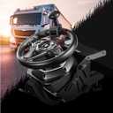 Thrustmaster T128 SimTask Pack - Farming/Trucking Wheel Bundle - XBOX & PC Force Feedback wheel, T2PM pedal set, Steering Kit 100% Metal Mount, Adjustable Horizontal Position, 900-Degree Rotation, Platform : Xbox One, Windows, Xbox Series S, Xbox Series X
