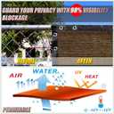 ColourTree Plus Fence Privacy Screen Mesh Cover, Commercial Grade 220 GSM,Heavy Duty Perfect for Outdoor Back Yard