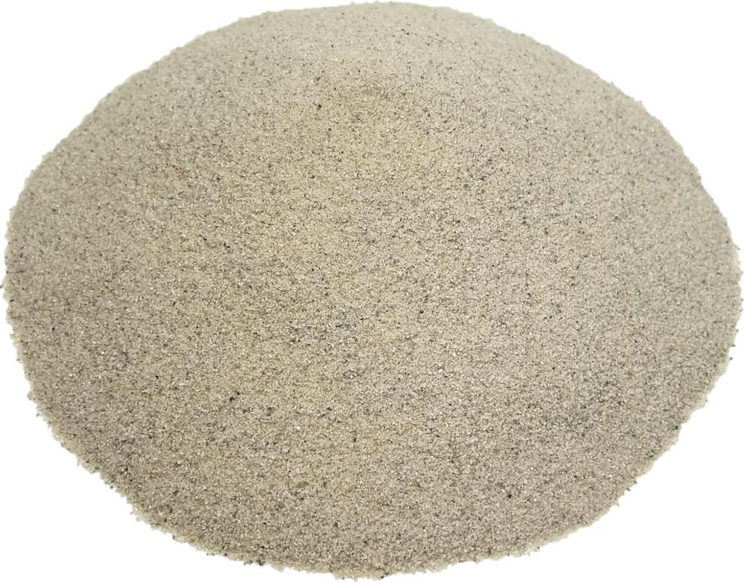 KAYSO INC Silica Sand for Fire Pits, Fire Places, Gas Fire, Base Layer Decoration - 10lb Heat and Fire Proof #60 Mesh