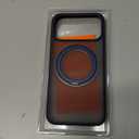 TORRAS Upgraded 360 Magnetic Stand for iPhone 17 Pro Max Case, Fit for MagSafe with Ring, 4X Mil-Grade Protection, Camera Control, Translucent Slim for iPhone 17 ProMax Case Ostand, Deep Blue