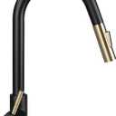 Lippert Flow Max Bullet Pull-Down Kitchen Faucet with 304-Grade Stainless Steel Construction, Single-Handle Operation, Single-Hole Installation, 360-Degree Swivel, 2.2 GPM Flow Rate - 2024000071