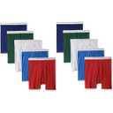 Hanes Men's Boxer Shorts with ComfortFlex Waistband Tagless Pack of 6, Size XL
