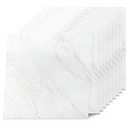 Yipscazo Peel and Stick Floor Tile 32 Sq.Ft Coverage 32-Pack Ivory White 12" x 12" Vinyl Floor Tiles Self Adhesive Waterproof Perfect for DIY Projects