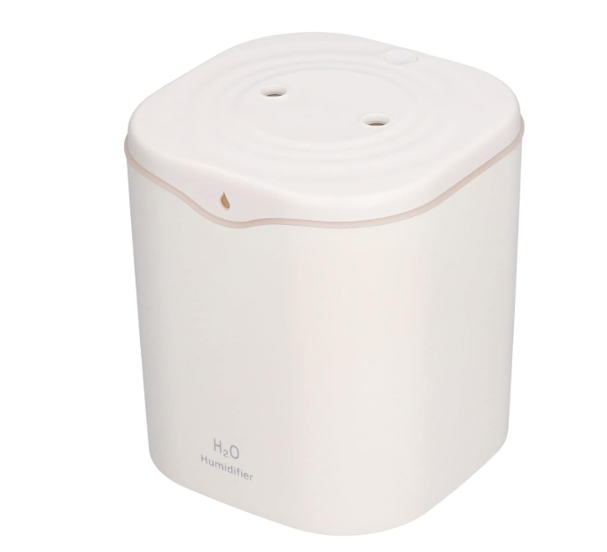 2L Cool Mist Humidifier for bedroom, USB Portable Desk Humidifier, Quiet Ultrasonic Humidifier with 2 Mist Modes and 7-Color Light, Auto Shut-Off, for Travel & home. SPURUPS