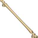 Alzassbg 10 Pack Champagne Bronze Cabinet Pulls, 7-1/2 Inch(192mm) Hole Centers Vintage Kitchen Hardware Cabinet Handles AL3085BRG