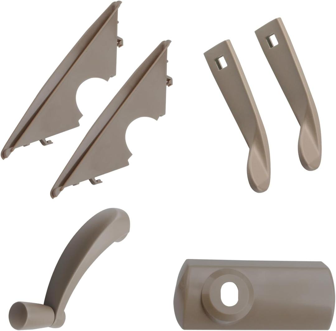 Windows Crank Handle Replacement Kit for Andersen Classic Style Hardware Kit in Stone Color for Casement Window Crank Handle 1999 to Present