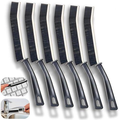 24 PCS Hard Bristle Crevice Cleaning Brush-Thin for Gaps, Small Grout Brush, Cleaning Tools for Toilet, Bathroom, Home, Bathtub, Sink, Household, Window, Kitchen