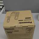 Panasonic Cordless Phone with Answering Machine, Advanced Call Block, Bilingual Caller ID and High-Contrast Display, Expandable System with 2 Handset Cordless Telephones - KX-TGD832M (Metallic Black)