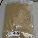 Military Duffel Bag Top Load Double Strap Canvas Backpack Army Travel (upgrade khaki small)