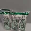 DriftAway Julia Lined Valance Double Layer Thermal Insulated Room Darkening Blackout Valances 3 Inch Rod Pocket Window Valance for Bathroom Living Room 52 Inch by 18 Inch Linen Gray