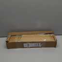 Black Curtain Rods for Windows 66-184 Inch(5.5-15.3ft) Heavy Duty Wrap Around Blackout Curtain Rods, Extra Long Adjustable Room Darkening Drapery Rod for Bedroom, Living Room & Outdoor Patio