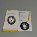 Lamicall Magnetic Phone Ring Grip for MagSafe - 360 Rotation Strong Magnet Finger Ring Holder Grip Stand, Mag Safe Kickstand Accessories for iPhone 17 16 15 14 Air Pro Max Plus, Androids, Misty Black