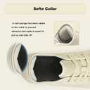 Mens Flat Shoes Wide Toe Zero Drop Indoor House Sneakers Casual Breathable Comfortable (8, Beige)