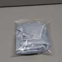 Satin Pillowcase for Cervical Pillow, Ergonomic Case, Smooth & Silky Soft Sleeping Pillowcase, Light Blue Pillow Cover with Zipper