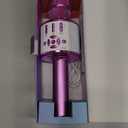 Amazmic Toys for Girls, Kids Karaoke Microphone Toddler Microphone for Kids with Lights, for Girls, Birthday New Year Party Boys Toy Age 3 4 5 6 7 8+(Light Purple)