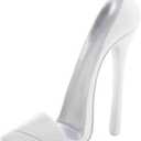 Zingz & Thingz Shoe Phone Holder 5.75x2.5x5.37 Dazzling White
