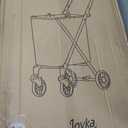 Foldable Shopping Cart 85 Liters Grocery Cart with Cooler Bag Utility Cart Shopping Trolleys with Larger Capacity Rolling Front Swivel Wheels Adjustable for Office Picnic Groceries Laundry