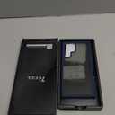 TOCOL for Samsung Galaxy S22 Ultra Case, Translucent Matte Hard Back [Military Grade Shockproof] [AntiScratch & AntiFingerprint] Slim Fit Protective Cover for Galaxy S22 Ultra Case 6.8'', Navy Blue