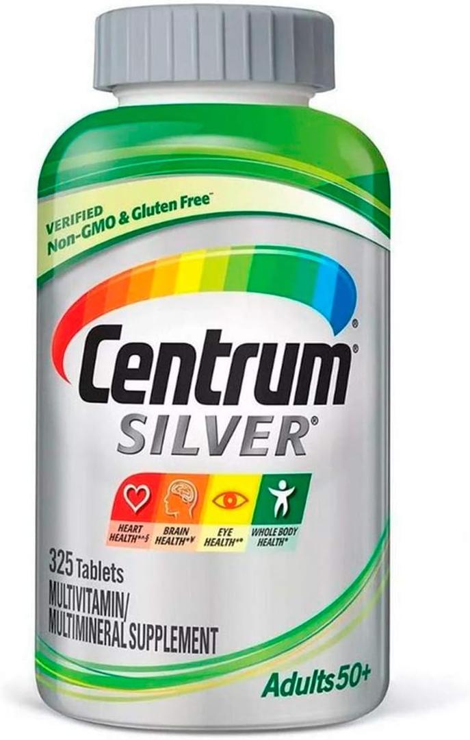 Centrum Silver Adults 50+ 325 Tablets (Exp: 12/2026)