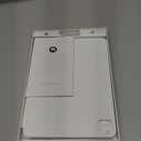 HOU Slim Bluetooth Keyboard Case for iPad Air 11 inch M2/M3, Air 5th/4th, Pro 11 (1st-4th Gen 2018-2022), Smart Folio, Magnetic Stand with 2 Angles, Magnetic Charging, Synthetic Leather, White