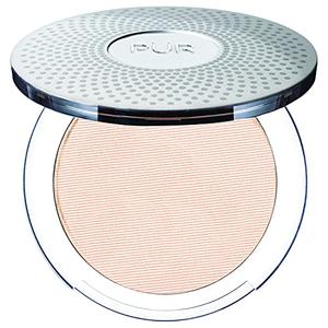 PUR Beauty 4-in-1 Pressed Mineral Makeup Powder Foundation with SPF 15 - Concealer & Finishing Compact Pressed Powder for Face - Buildable Medium to Full Coverage Foundation Powder (Fair Ivory)