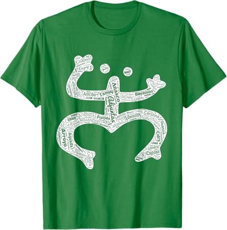 Coqui Shirt Taino Shirt Puerto Rico Flag Cities Boricua tee T-Shirt, S