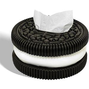 Creative Tissue Box – Fun and Stylish Cookie-Shaped Napkin Holder for Home & Office, Unique Decor for Living Room, Bedroom, and Dining Table, for Cookie Lovers
