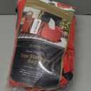 ZOBER 600D Oxford Fabric Large Christmas Tree Storage Bag - Fits 9 Ft Artificial Trees - Tear Proof Waterproof Christmas Tree Bag For Storage Box For Xmas - Strong, Durable Handles - Card Slot - Red