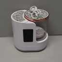 3 IN 1 Electric Makeup Brush Cleaner,Automatic Makeup Brush Cleaner with Makeup Brush Dryer,Portable USB Deep Cleaning for All Size Beauty Makeup Brush Set,Blush Brush,Sponges (White)