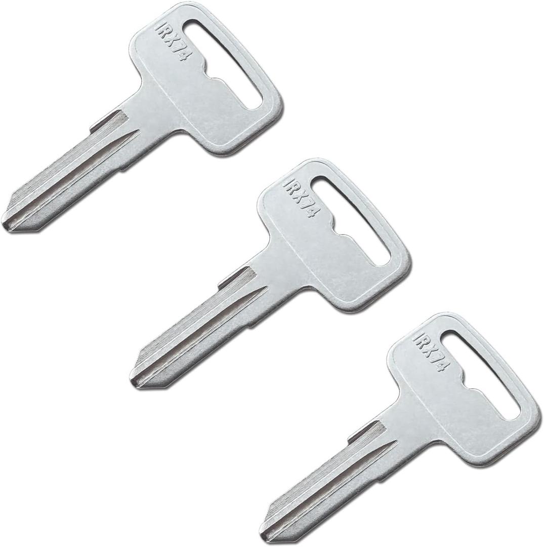 KeyPower 4010278 Blank Keys For Polaris 4 wheeler ATV Ranger RZR Snowmobile, Key Code: 20xx/21xx/67xx/68xx Series, fit some Magnum Outlaw Scramble Sportsman Blazer Boss Xpedition Xplorer Predator (3)