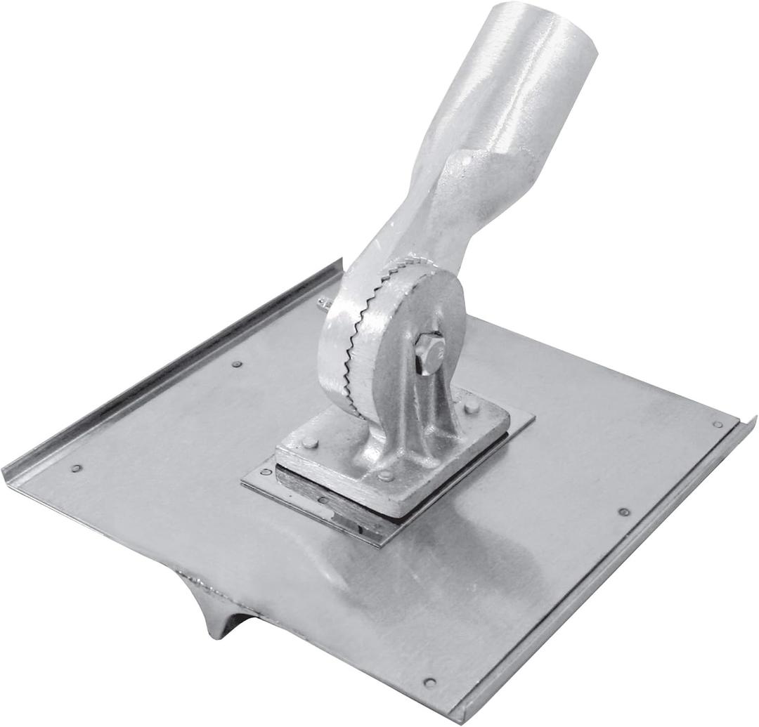 Kraft Tools CC029 10"x10" Stainless Steel Seamer/Groover 3/4"R w/Handle Socket