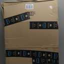 18x24 Picture Frame, Brown 18 x 24 Poster Frame for Horizontal or Vertical Wall Mounting, Pack of 1 