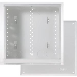 Legrand - OnQ 14 Inch Cable Management, Structured Media Box, In-Wall Enclosure, no cover, Glossy White, EN1480