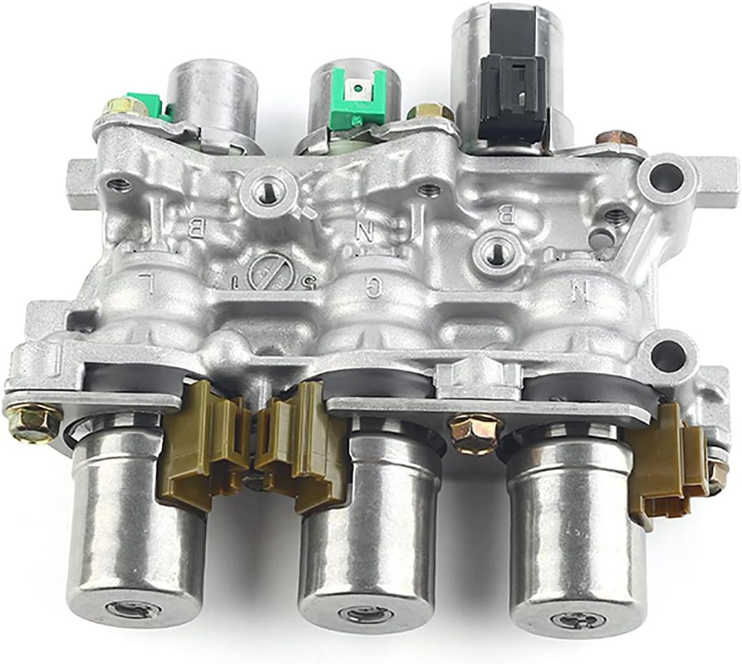 OEM Transmission Solenoid Block 4F27E, Keen-so Transmission Solenoid Block Pack Parts for Bottom Valve Body 5 Speed Auto, OEM 4F27E