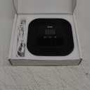 Cat Litter Deodorizer 99% Odor Removal, Air Purifier for Pets, Strong Odor Eliminator for Litter Box, Toilet, Closet, Cabinet, Shoe, Garage (Black)