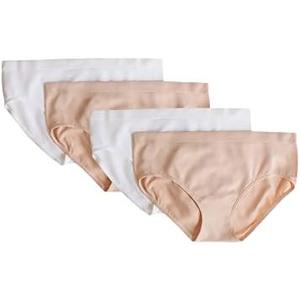 Fruit of the Loom girls Stretch Seamless Bikini Briefs Size 8